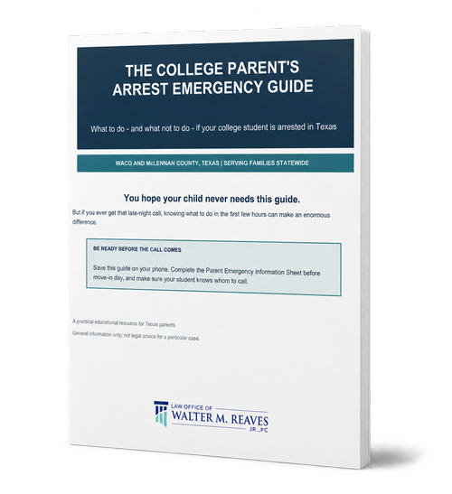 What Would You Do If Your Child Was Arrested